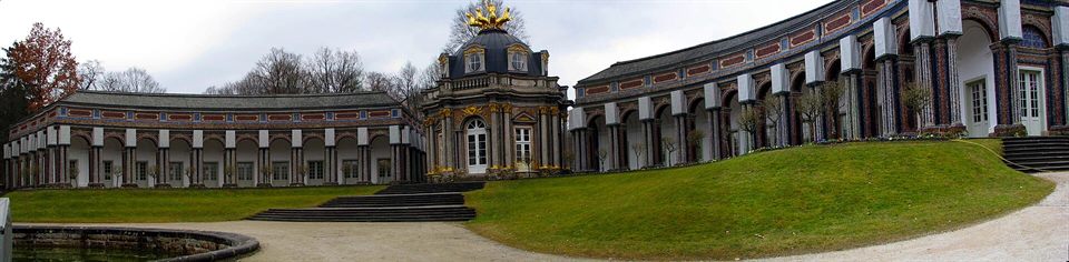 Sonnentempel und Orangerie der Eremitage Bayreuth